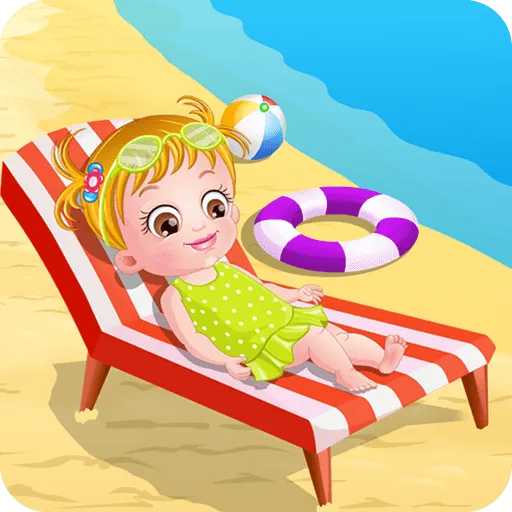 Baby Hazel At Beach Play free online unblocked games at Tyrone