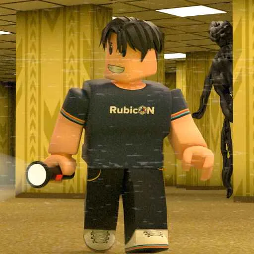 Backrooms unblocked game thumbnail