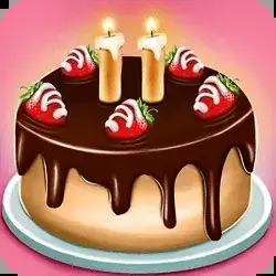 Cake Shop Cafe Pastries & Waffles cooking Game