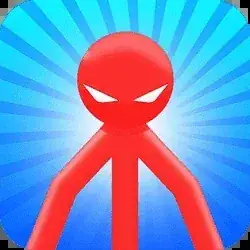 Red Stickman vs Monster Schoolunblocked
